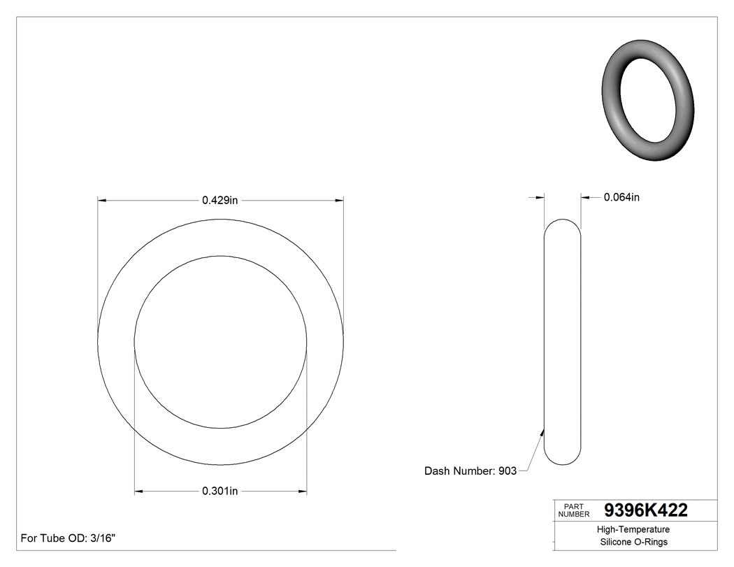 Technical drawing - 9396K422